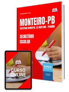apostila-prefeitura-de-monteiro-secretario-escolar-2025
