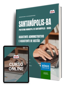 apostila-prefeitura-de-santanopolis-assistente-administrativo-e-assistente-de-gestao-2025
