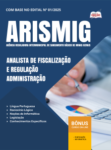 apostila-arismig-pdf-analista-de-fiscalizacao-e-regulacao-administracao-2025