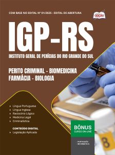 apostila-igp-rs-pdf-perito-criminal-biomedicina-farmacia-biologia-2025
