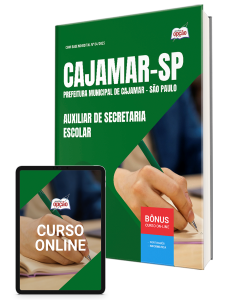 apostila-prefeitura-de-cajamar-auxiliar-de-secretaria-escolar-2025