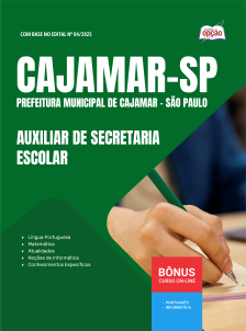 apostila-prefeitura-de-cajamar-pdf-auxiliar-de-secretaria-escolar-2025