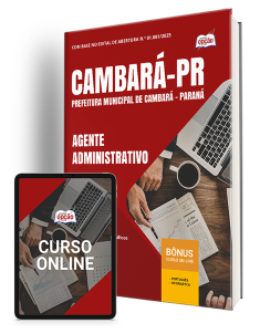 apostila-prefeitura-de-cambara-agente-administrativo-2025