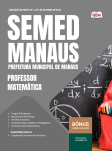 apostila-prefeitura-de-manaus-pdf-professor-matematica-2025
