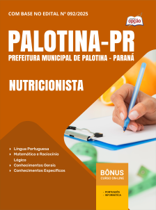 apostila-prefeitura-de-palotina-pdf-nutricionista-2025