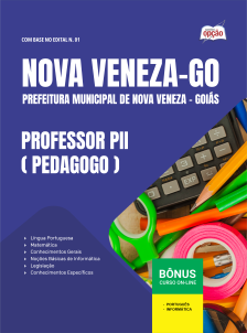 apostila-prefeitura-nova-veneza-pdf-professor-pii-pedagogo-2025