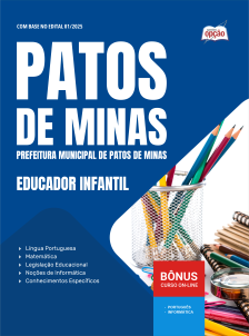 apostila-prefeitura-patos-minas-pdf-educador-infantil-2025
