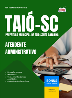apostila-prefeitura-de-taio-pdf-atendente-administrativo-2025