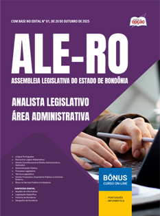 apostila-ale-ro-pdf-analista-legislativo-area-administrativa-2025