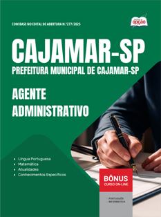 apostila-prefeitura-de-cajamar-pdf-agente-administrativo-2025