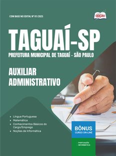 apostila-prefeitura-taguai-pdf-auxiliar-administrativo-i-2025