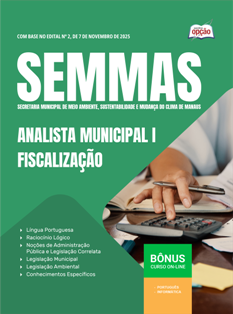 apostila-semmas-manaus-pdf-analista-municipal-i-fiscalizacao-2025