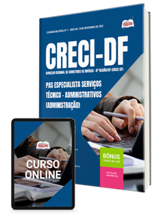 apostila-creci-df-pas-especialista-servicos-técnico-administrativos-administracao-2026