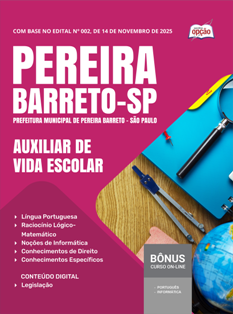 apostila-prefeitura-de-pereira-barreto-pdf-auxiliar-de-vida-escolar-2026