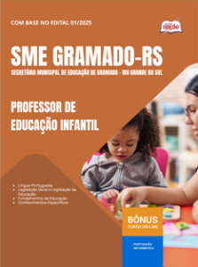Apostila SME Gramado 2026 em PDF para Professor de Educação Infantil