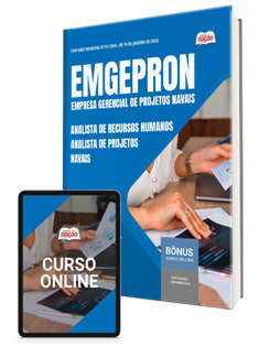 Apostila EMGEPRON 2026 - Analista de Projetos Navais - Analista de Recursos Humanos
