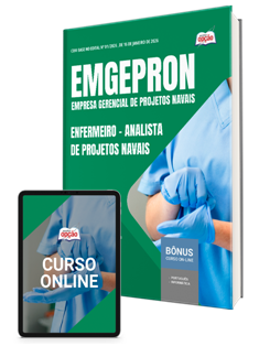 Apostila EMGEPRON em PDF 2026 - Analista de Projetos Navais - Enfermeiro