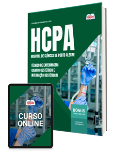 Apostila HCPA em PDF 2026 - Técnico de Enfermagem (Centro Obstétrico e Internação Obstétrica)