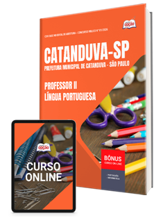 Apostila Prefeitura de Catanduva - SP em PDF 2026 - Professor II - Língua Portuguesa