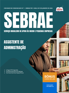 Apostila Sebrae 2026 em PDF - Analista Técnico II - Arquivologia