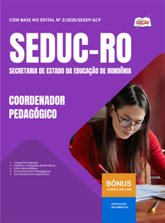 Apostila SEDUC-RO em PDF 2026 - Coordenador Pedagógico (Supervisor)