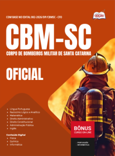 Apostila CBM-SC em PDF 2026 - Curso de Formação de Oficiais