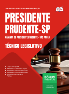 apostila-camara-de-presidente-pdf-prudente-tecnico-legislativo-2026