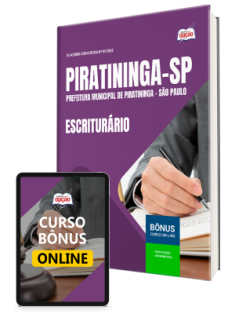 apostila-prefeitura-de-piratininga-escriturario-2026