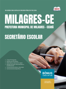 apostila-prefeitura-de-milagres-pdf-secretario-escolar-2026