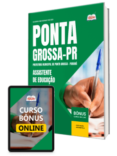 apostila-prefeitura-de-ponta-grossa-assistente-de-educacao-2026