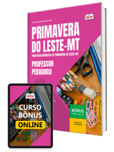 apostila-prefeitura-de-primavera-do-leste-professor-pedagogo-2026