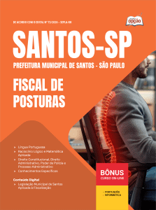 apostila-prefeitura-de-santos-pdf-fiscal-de-posturas-2026