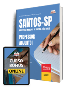 apostila-prefeitura-de-santos-professor-adjunto-i-2026