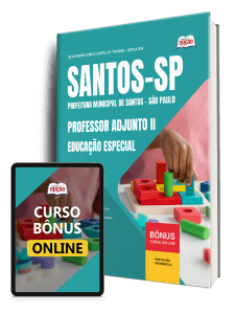 apostila-prefeitura-de-santos-professor-adjunto-ii-educacao-especial-2026