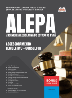 apostila-alepa-pdf-assessoramento-legislativo-consultor-2026