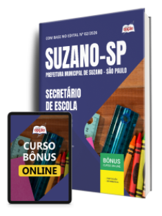 apostila-prefeitura-de-suzano-secretario-de-escola-2026